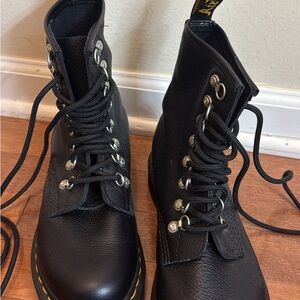Dr. Martens Black Leather Boots